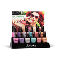Artistic 12 Piece Display - Cool As It Gets Offer