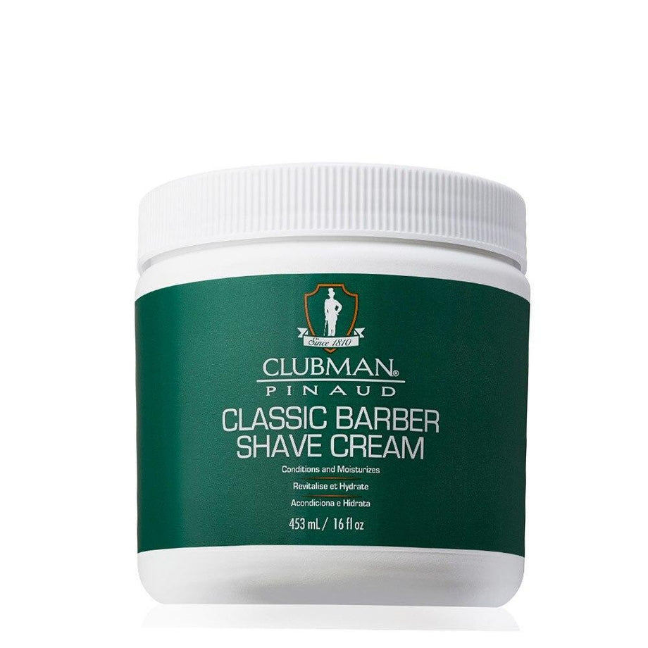 Clubman Pinaud Classic Barber Shave Cream (non-aerosol) 453ml