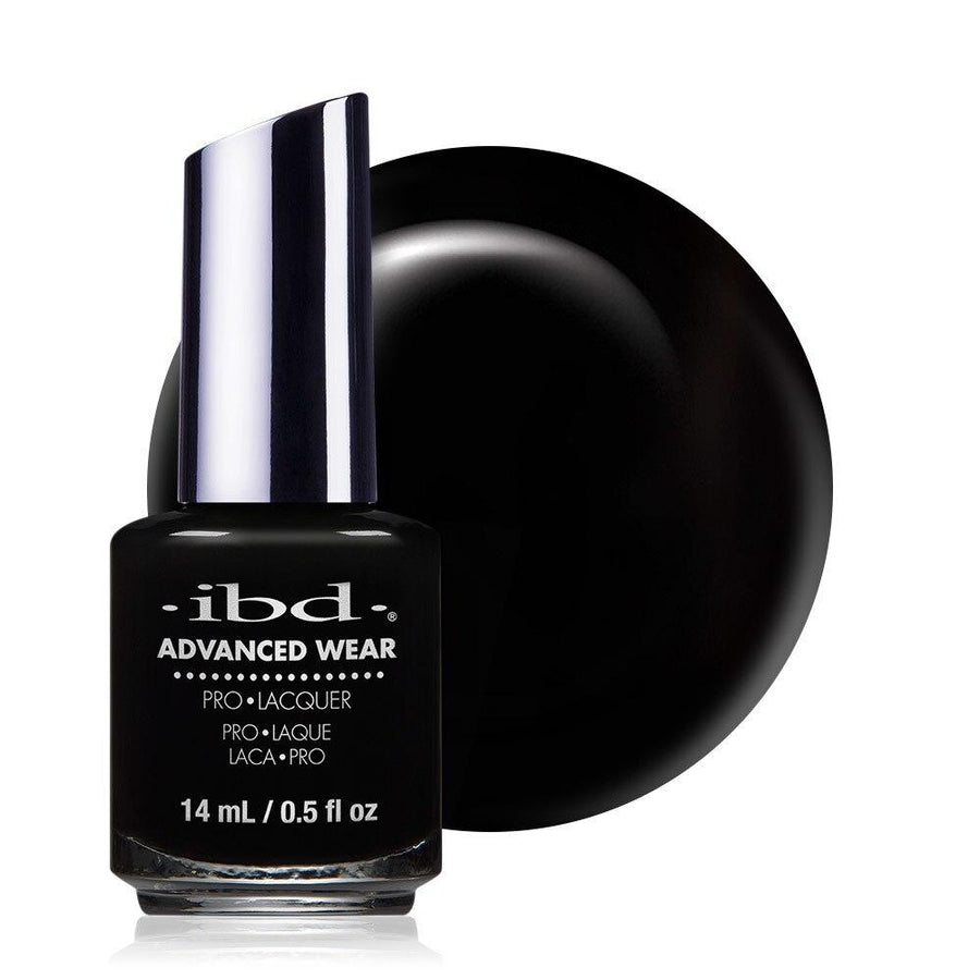 ibd Advanced Wear Lacquer 14ml - Black Lava