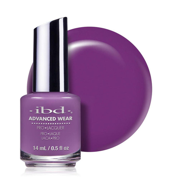 ibd Advanced Wear Lacquer 14ml - Slurple Purple - Professional Salon Brands