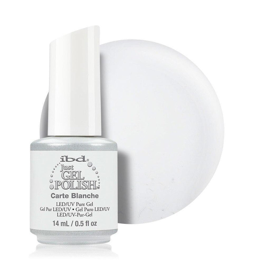 ibd Just Gel Polish 14ml - Carte Blanche (Creme) - Professional Salon Brands