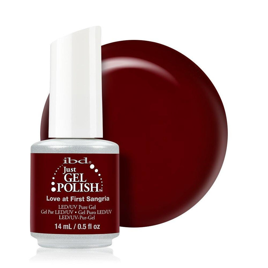 ibd Just Gel Polish 14ml - Love At First Sangria - Professional Salon Brands