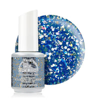 ibd Just Gel Polish 14ml - Sapphire & Ice (Glitter)